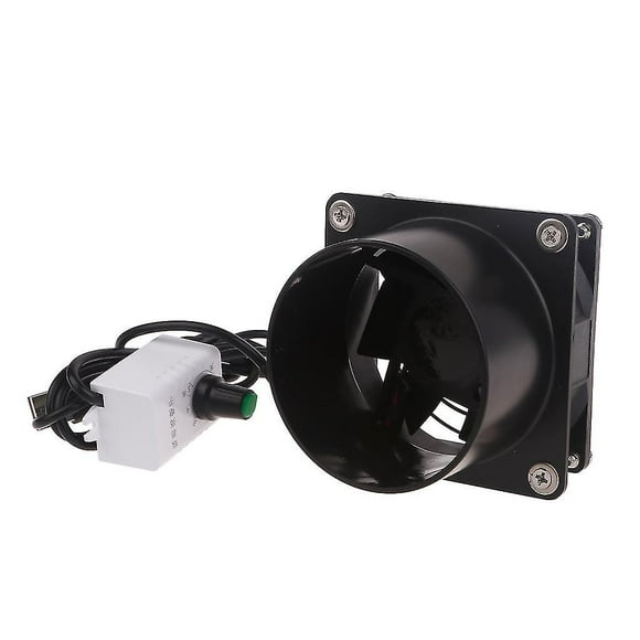 Smoke Absorber Fume Extractor Fan Pipe Duct Exhuast Fan Usb Adjustable Speed