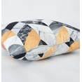 thumbnail image 4 of Ada Home Decor Decorative Square Throw Pillow 16" x 16", Marble Chevron Printed, 4 of 6