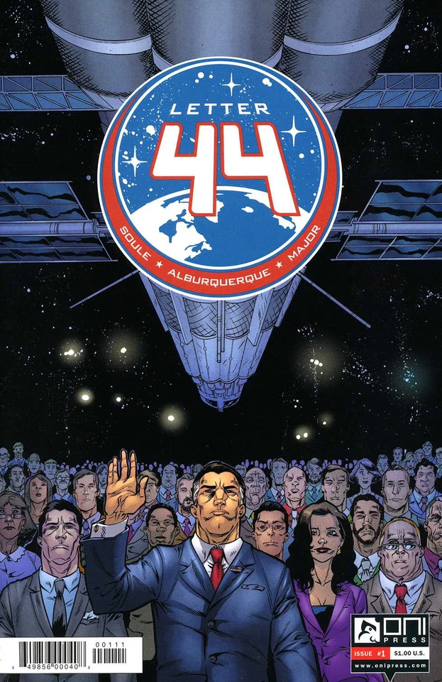 Letter 44 #1 VF/NM; Oni Press | Charles Soule 1st Print