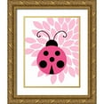 thumbnail image 1 of Robinson, Tamara 15x18 Gold Ornate Wood Framed with Double Matting Museum Art Print Titled - Pink Ladybug III, 1 of 4