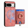 thumbnail image 2 of Dteck Case for Google Pixel 8 with Stand,2 in 1 Detachable Magnetic Leather Card Slot Wallet Case Ring Holder Kickstand Protective Shockproof Back Cover for Google Pixel 8,Pink, 2 of 10