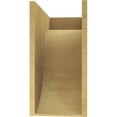 thumbnail image 4 of 11"W x 22"D x 22"H Classic Del Monte Rough Cedar Woodgrain TimberThane Corbel, Primed Tan, 4 of 6