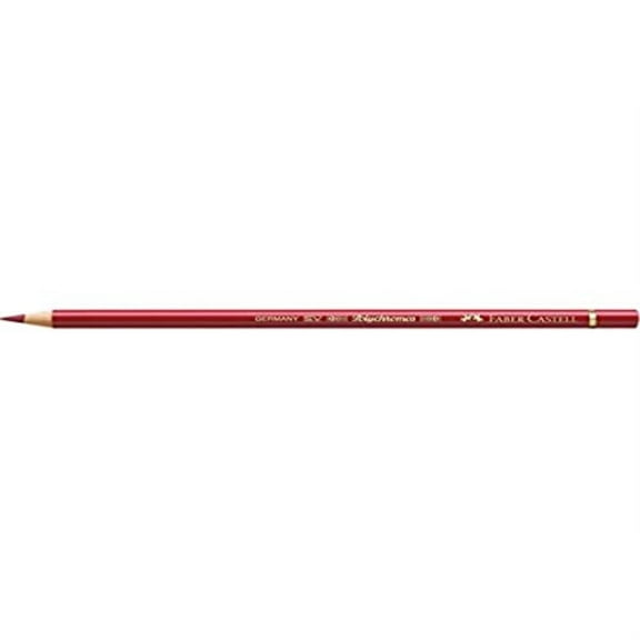 Polychromos Pencil 217 Mid Cadmium Red
