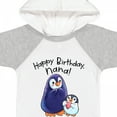 thumbnail image 4 of Inktastic Happy Birthday, Nana Cute Penguins Boys or Girls Baby Bodysuit, 4 of 5