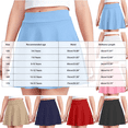 thumbnail image 2 of KPOPLK Girls Tennis Skirts with Pockets Athletic Skorts Inner Shorts High Waisted Sports Golf Running Skirt(5-6 Years,White), 2 of 7
