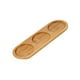 thumbnail image 1 of Round Bamboo Service Tray Bamboo Food Tray for Farmhouse Kitchen Restaurants Macarena Bandeja de servicio de bambú, 1 of 8