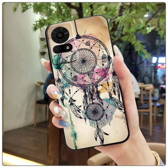HBH-Phone Case For TCL 50LE/T510SPP/K23/K24, Back Cover Cover Full wrap Soft case Waterproof Silicone Durable Cartoon protective Anti-dust Fashion Design Dirt-resistant Cute TPU
