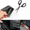 thumbnail image 2 of Carbon Fiber Car Sticker Sill Strip Nano Waterproof Anti-Scratch Protection Tape, 2 of 4