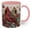 Pink, variant on Cardinal Coffee Mug Gift for Bird Lovers, Ceramic Floral Cup with Red Cardinal Pair, Nature Inspired Drinkware for Women Mom Grandma