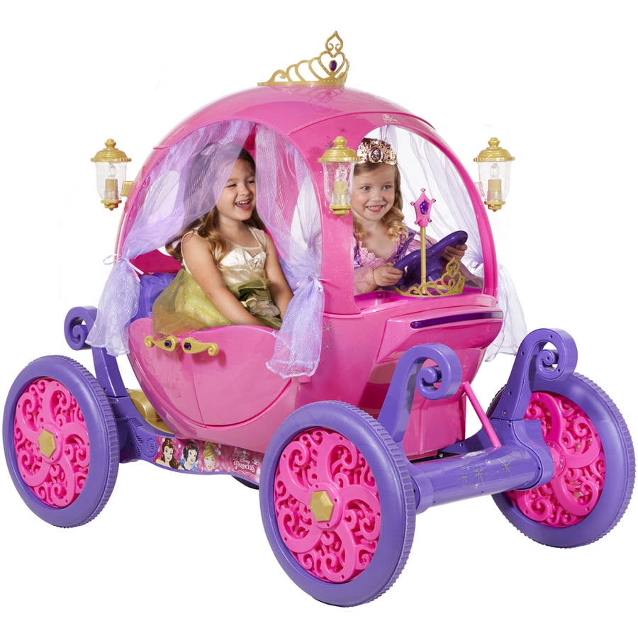 yellow barbie car