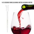 thumbnail image 4 of Medidor de concentración de vino, herramienta de medición Vintage, alcoholímetro, hidrómetro de Alcohol, medidor de azúcar de vino, contenido de vino, 4 of 5