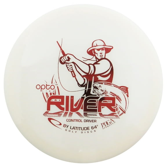 Latitude 64 Opto River 165-169g Fairway Driver Golf Disc [Colors may vary] - 165-169g