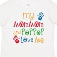thumbnail image 4 of Inktastic Mommom and Poppop Love Me Boys or Girls Toddler T-Shirt, 4 of 5