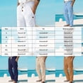 thumbnail image 3 of Akiihool Loose Cargo Pants for Men Mens Pants Cargo Joggers Casual Pant Slim Fit Chino Trousers Sky Blue,M, 3 of 9