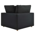 thumbnail image 4 of Modway Commix 6-Piece Down Filled Overstuffed Sectional Sofa in Black, 4 of 10
