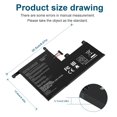 thumbnail image 2 of Batería portátil Futurebatt C31N1703 11,55 V 52 Wh para Asus Zenbook, 2 of 9