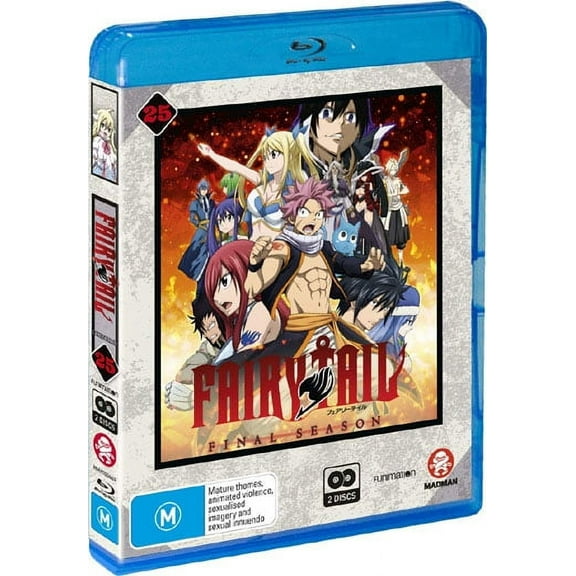 Fairy Tail (Collection 25, Eps 304-316 - Final Season) [ NON-USA FORMAT, Blu-Ray, Reg.B Import - Australia ]