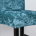 thumbnail image 2 of Bar Stool Cover Counter Stool Chair Covers,Removable Washable Pub Chair Slipcover with Elastic Bottom Anti-Dust Modern Stretchy Chair Protector Cover for Cafe Height Bar Stool-2 Pcs-B, 2 of 7