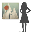 thumbnail image 4 of Global Gallery's 'Sails VII with Sun' By Ryan Fowler Stretched Canvas Wall Art, 4 of 4