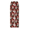 thumbnail image 6 of Hvot&aat Womens Christmas Pajama Pant Flannel Funny Cute Print Lounge Pj Bottoms Straight Leg Casual Trousers, 6 of 6