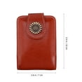 thumbnail image 4 of Milisten 1 Pce Rouge à Lèvres en Pochette Étui pour Rouges à Lèvres en Pochette Étui de Transport pour Brillant à Lèvres avec Miroir Intégré (Rouge Vin), 4 of 5