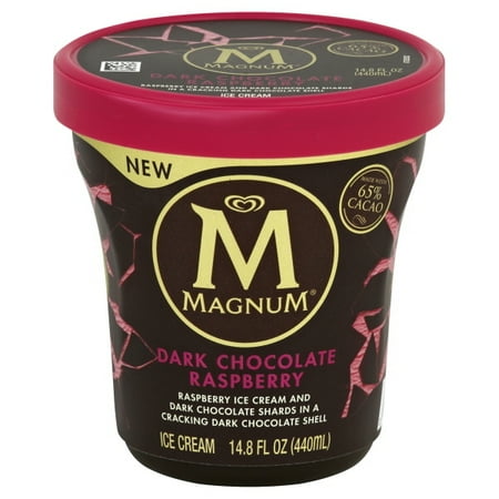 Magnum Tub Dark Chocolate Raspberry Ice Cream - 14.8oz