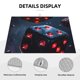 thumbnail image 3 of Fotbe Cosmic Red Sparkle Dice Alfombrilla de Secado para Cocina con Estampado, 18x24 Pulgadas, 3 of 7