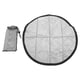 thumbnail image 2 of Cojín circular para exteriores, portátil, plegable, con aislamiento térmico y para viajes, pesca y picnics, 2 of 8