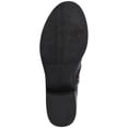 thumbnail image 4 of GENTLE SOULS KENNETH COLE Womens Black Buckle Accent Cushioned Best Round Toe Block Heel Zip-Up Leather Boots Shoes 6, 4 of 4