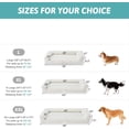 thumbnail image 6 of Katieovy Orthopedic Dog Beds for Large Dog,32 inch Removable Washable Dog Beds with Sides,Non-Slip Bottom Memory Foam Large Pet beds,White, 6 of 10