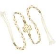 thumbnail image 1 of Handfasting Cord for Wedding - Handfasting Cord Wedding Cord, Gold Wedding Rope, Traditional Celtic Pattern Handfasting Ribbon for Wedding Ceremony Gold, 1 of 5