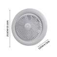 thumbnail image 3 of Feltree 30W Universal Ceiling Fan Light Remote Control Energy Saving, Silent Fan Lamp with Three Speed Colors, Adjustable Household Lighting for Bedroom Kitchen, 3 of 8