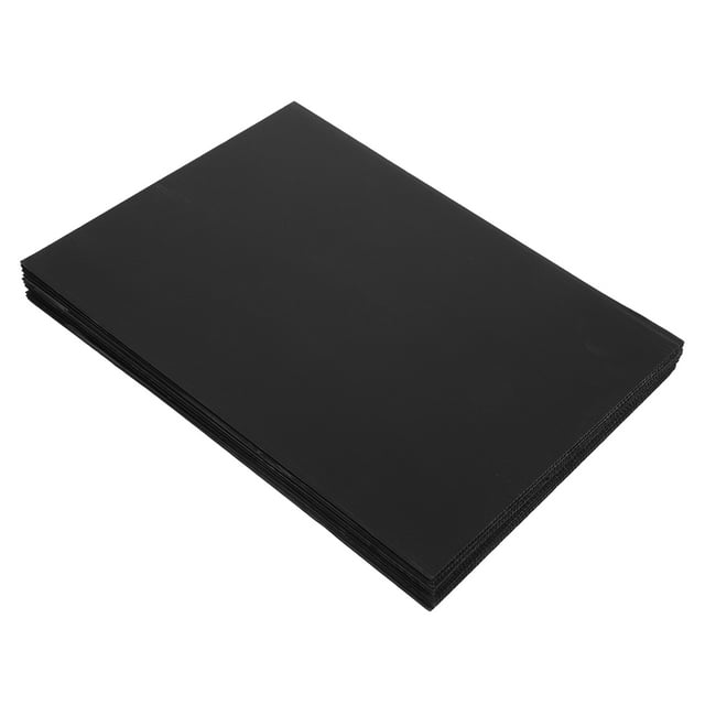 TABLZONE 10Ud Planchas Corrugadas Negras Para Uso En Casa Resistente Y Fácil De Manejar