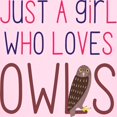 thumbnail image 3 of CafePress - Just A Girl Who Loves Owls Cute Design For T Shirt - Light Classic Kids Graphic, Short Sleeve T-Shirt, Sizes XS-XL, 3 of 4