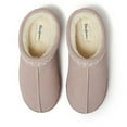 thumbnail image 5 of Dearfoams Women's Doreen Genuine Suede Clog Slipper With Embroidery, 5 of 9