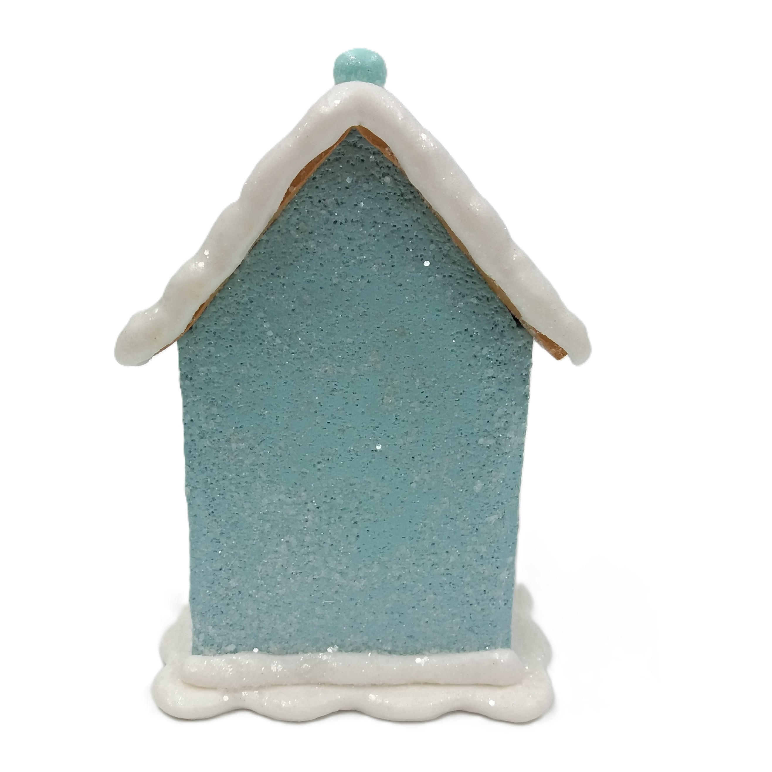 Clay Dough Gingerbread House Christmas Decoration, Blue/Pink/White, 5", by Holiday Time