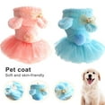 thumbnail image 2 of Pet Dress for Winter Solid Color Two-Leg Tulle Princess Dress - Keep Your Pet Warm and Stylish, 2 of 8