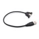 thumbnail image 4 of Seitruly Extensión USB 2.0 Cable conector macho a hembra Ratón Teclado Cámara Cable extensor de datos de carga Juegos de teclado y mouse para computadora, 4 of 5