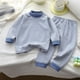 thumbnail image 4 of Conjuntos de blusas y camisas de cuello redondo y manga larga para niños, conjunto de pijama informal cálido de manga larga y pantalones largos para el hogar, conjunto de dos piezas para niños, conjun, 4 of 5