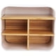 thumbnail image 4 of Caja de almacenamiento de escritorio, organizador de escritorio de bambú dividido, estante para lápices, estante para bolígrafos extraíble, estante para control remoto, caja para teléfono móvil,, 4 of 6