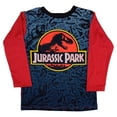 thumbnail image 2 of Pijama Jurassic Talla 8 Manga Larga con Estampado Huesos Negro, 2 of 4