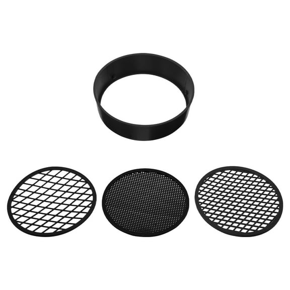 BESTYASH  Garden Sieve Black Plastic Handheld Design for Precise Soil Screening