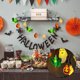thumbnail image 3 of 8 modos de luces de Halloween con temporizador 9 pies 20 luces LED de decoración de Halloween JShteea El nuevo, 3 of 7