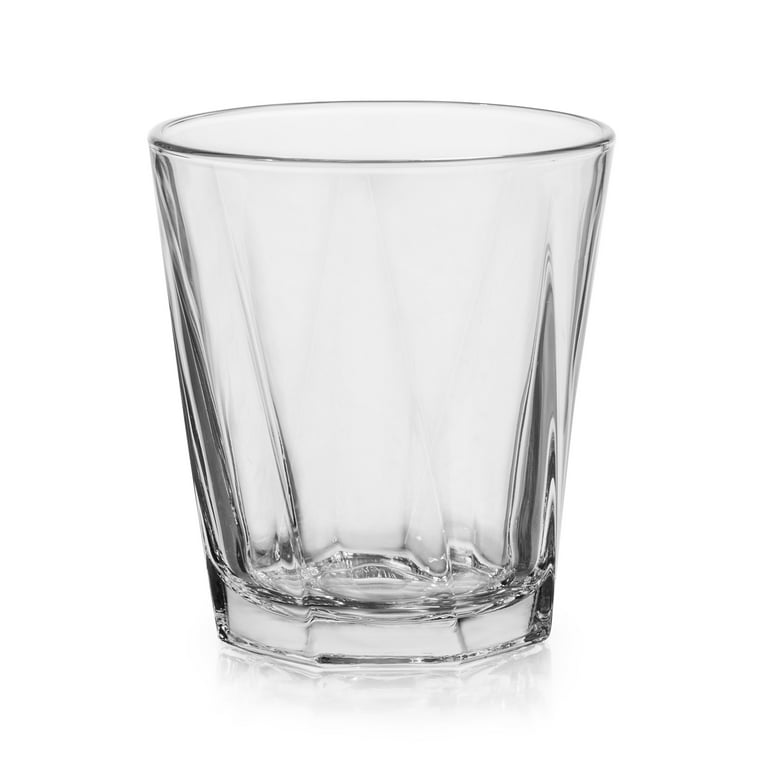 Better Homes & Gardens Clearbrook Rocks Drinking Glasses, 12.9 oz