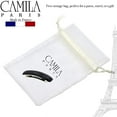 thumbnail image 4 of Camila Paris CP3019 French Hair Barrette Clip for Girls, Black, Rubberized Metal Clasp Strong Hold Grip Hair Clips for Women, No Slip Durable and Styling Girls Hair Accessories, Made in France, 4 of 48