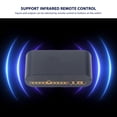 thumbnail image 3 of SPDIF Digital Optical Sound 4x2 Switcher, 4 in 2 Out Digital Optical Sound 4x2 Splitter Plug and Play with IR Remote Control for Monitor US Plug, 3 of 7