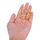 thumbnail image 5 of GAXIRE 12Ud Anillos Dorados Para Servilletas Con Cruzado Para Restaurante Banquetes Y Elegantes, 5 of 8