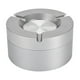 thumbnail image 1 of Cenicero de aleación de aluminio con tapa giratoria | Cenicero resistente al viento para escritorio y coche | Resistente a altas temperaturas y fácil de limpiar | Diseño moderno para casa, oficina, 1 of 6