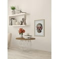 thumbnail image 3 of Floral Skull Framed Painting Print, 3 of 6