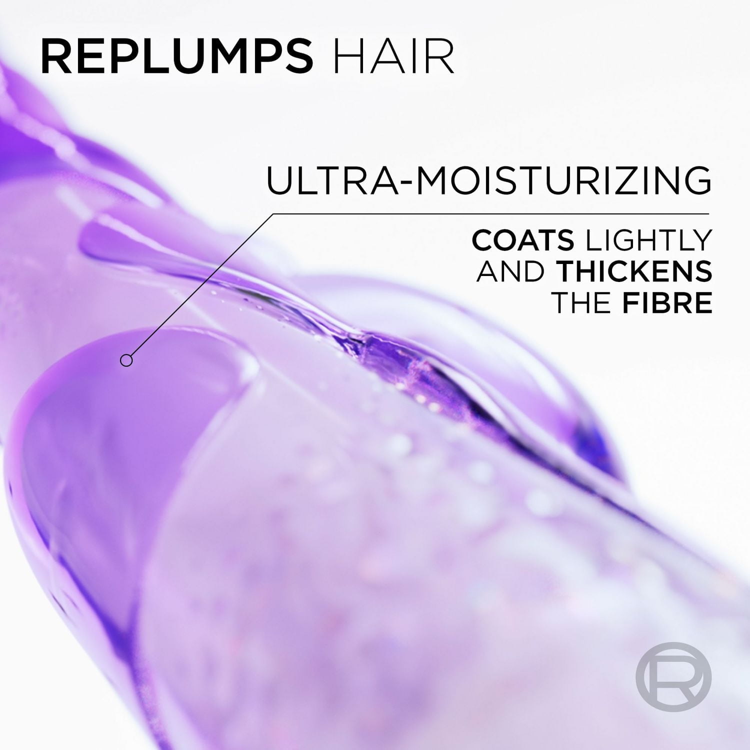 Hyaluron Plump, Revitalisant Hydratant, 375 ml Pour les Cheveux Déshydratés